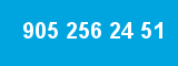 905 256 24 51